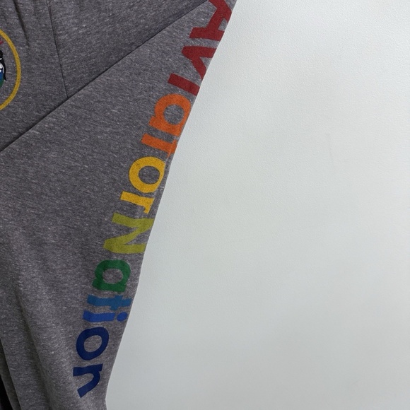 NWT Aviator Nation Logo Sweatpants Heather Grey Size X-Small - Picture 4 of 6